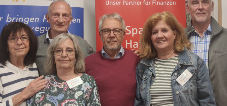 Michael Heise als Vorstandsvorsitzender des Stadtsportverbandes Hattingen e.V.und Marita Lutz als Stellvertreterin wiedergewählt